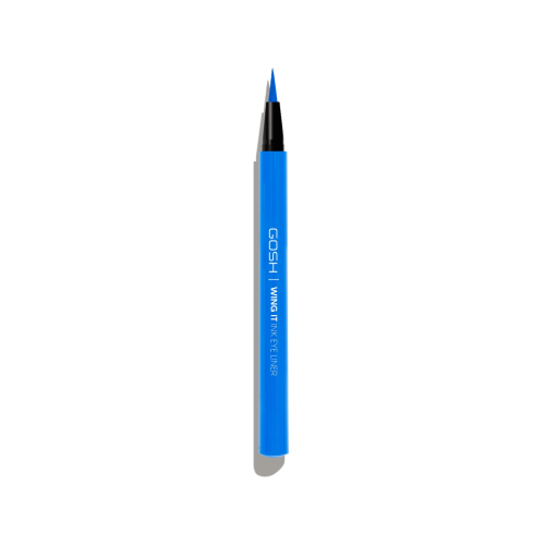 Gosh - Delineador de olhos líquido Wing it Ink - 003: Crazy Blue