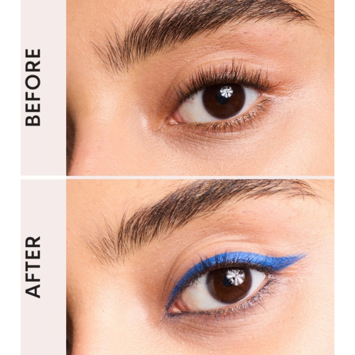 Gosh - Delineador de olhos líquido Wing it Ink - 003: Crazy Blue