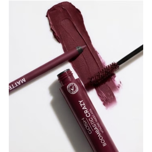 Gosh - Lápis delineador de olhos Matte Eye Liner - 021: Burgundy
