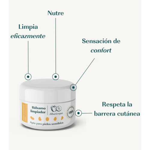 Green Cornerss - Bálsamo de limpeza facial de damasco