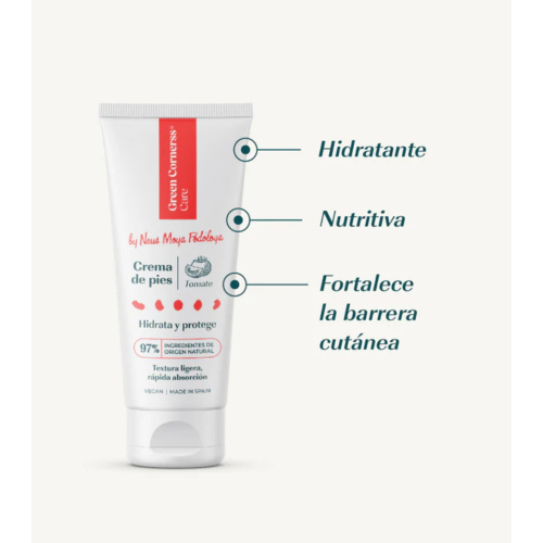Green Cornerss - Creme hidratante para pés com tomate
