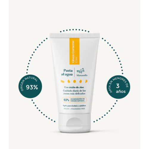 Green Cornerss - Pasta de água de camomila para prevenir irritações