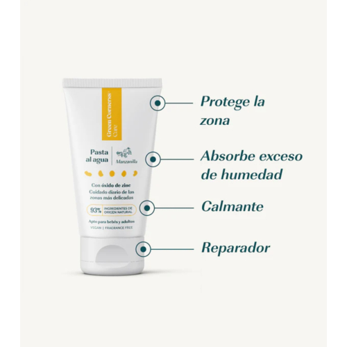 Green Cornerss - Pasta de água de camomila para prevenir irritações