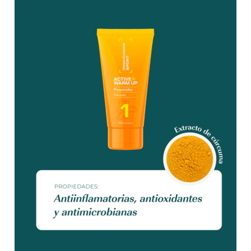 Green Cornerss - *Sport* - Gel roll-on pré-treino com efeito térmico