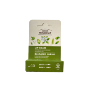 Green Pharmacy - Bálsamo labial com FPS10 - Aloe e limão