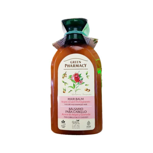 Green Pharmacy  - Bálsamo capilar - Óleo de argão e romã