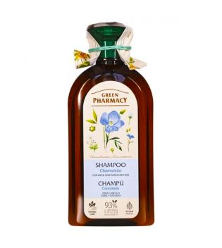 Green Pharmacy - Shampoo para cabelos fracos e danificados - Camomila