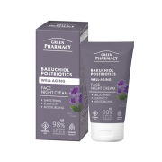 Green Pharmacy - Creme facial noturno antienvelhecimento - Backuchiol + Postbiotics