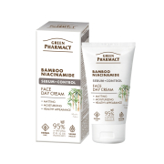 Green Pharmacy - Creme facial diurno de controle de sebo - Bambu + Niacinamida