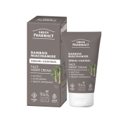 Green Pharmacy - Creme facial noturno de controle de sebo - Bambu + Niacinamida