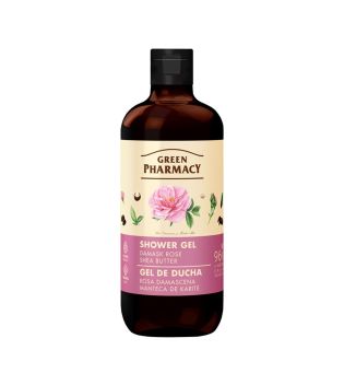 Green Pharmacy - Gel de banho - Rosa damascena e Manteiga de Karité