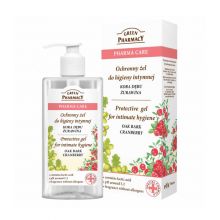 Green Pharmacy - Gel calmante de higiene íntima Pharma Care - Casca de carvalho e cranberry