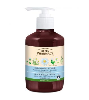 Green Pharmacy - Gel para higiene íntima de peles sensíveis - Camomila e Alantoína