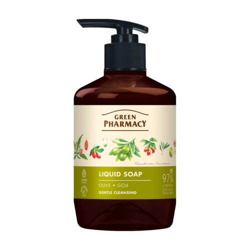 Green Pharmacy - Sabonete Líquido para Mãos - Azeitonas e Goji Berry