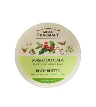 Green Pharmacy - Manteiga corporal - Manteiga de karité e café verde