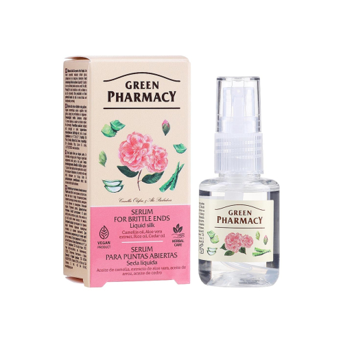 Green Pharmacy - Soro de seda líquido para pontas duplas