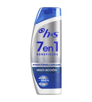 H&S - Shampoo anticaspa 7 em 1 Benefícios 500ml - Multi ação