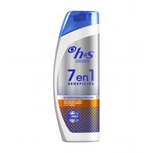 H&S - Shampoo anticaspa 7 em 1 Benefícios 500ml - Prevenção de quedas