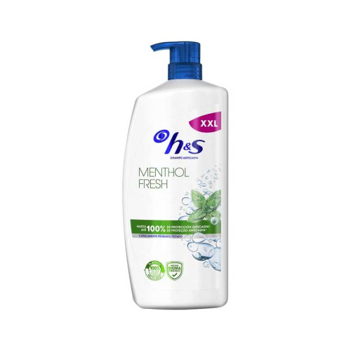 H&S - Champô anti-caspa Menthol Fresh 1000ml