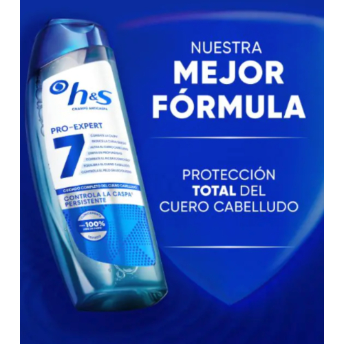 H&S - Pro-Expert Shampoo Anticaspa 7 em 1