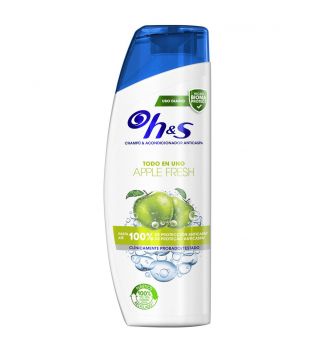H&S - Shampoo e condicionador anticaspa Todo en Uno 540ml - Apple Fresh