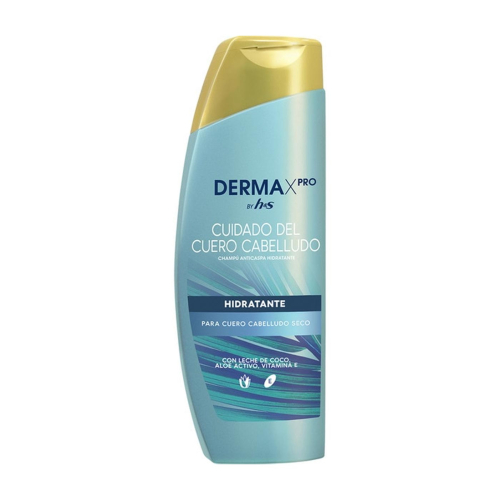 H&S - *Derma x Pro* - Shampoo hidratante anticaspa - Couro cabeludo seco