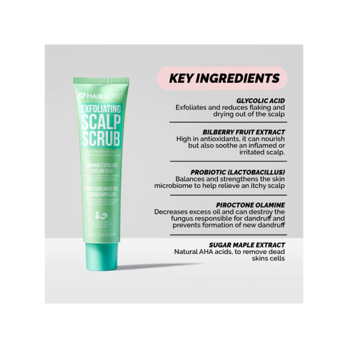 Hairburst - Esfoliante para couro cabeludo