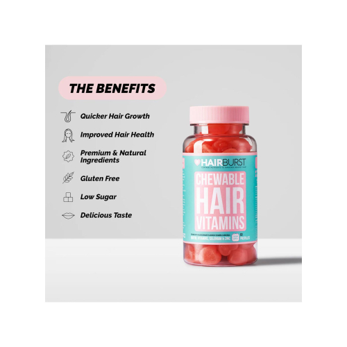 Hairburst - Vitaminas Mastigáveis para Cabelo