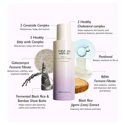 Haruharu Wonder - Essência Facial Firmadora Black Rice Probiotics Barrier
