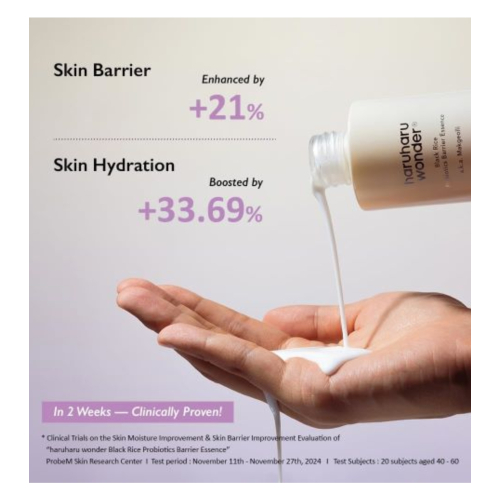 Haruharu Wonder - Essência Facial Firmadora Black Rice Probiotics Barrier