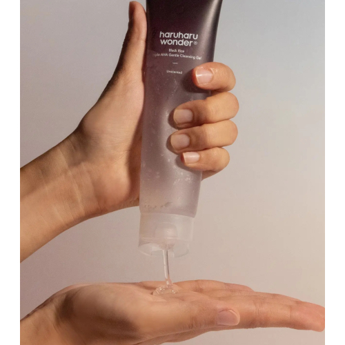 Haruharu Wonder - Gel de limpeza Black Rice Triple AHA Gentle