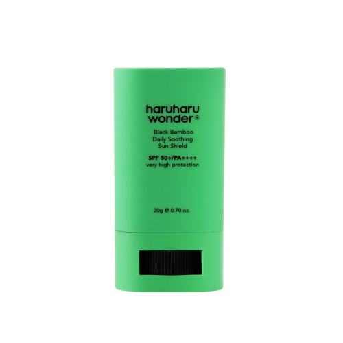 Haruharu Wonder - Protetor solar em bastão Black Bamboo SPF50+/PA++++