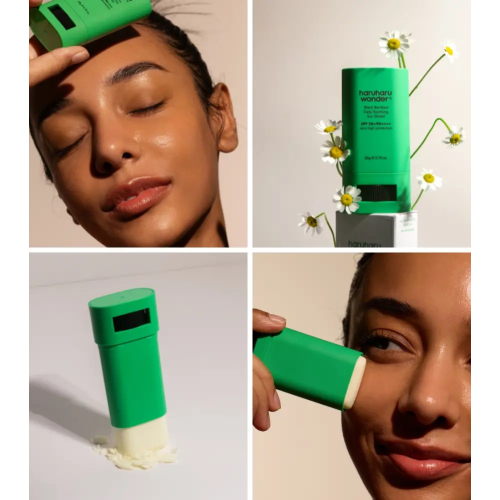 Haruharu Wonder - Protetor solar em bastão Black Bamboo SPF50+/PA++++