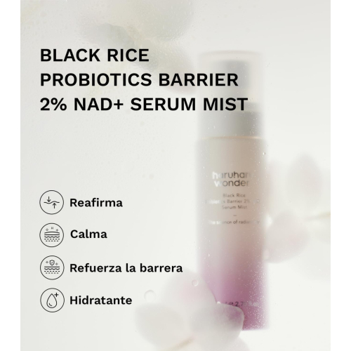 Haruharu Wonder - Sérum em bruma Black Rice Probiotics Barrier 2% NAD+