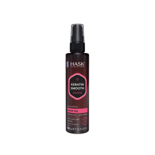 Hask - Óleo reparador para cabelos Keratin Smooth - 100ml