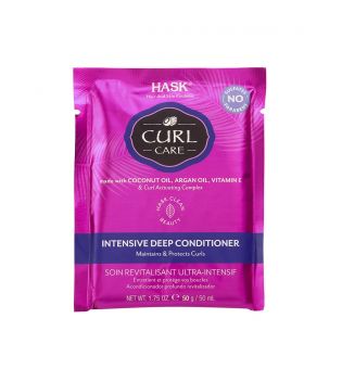 Hask - Condicionador Revitalizante Deep Curl Curl Care - Óleo de Coco, Óleo de Argan e Vitamina E