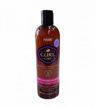Hask - Shampoo Hidratante Curl Care - Óleo de coco, óleo de argan e vitamina E