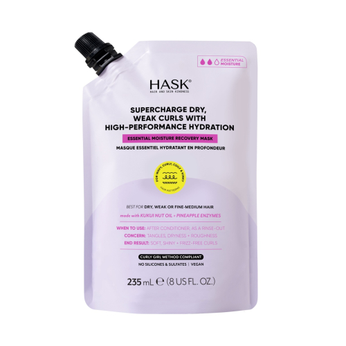 Hask - *Texture Solutions* - Máscara Capilar Hidratante Leve
