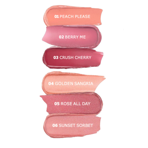 Hean - Batom Juicy Glossy - 06: Sunset Sorbet