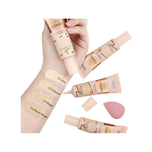 Hean - Base Long Cover Perfect Skin SPF20 - C03: Beige