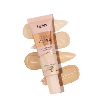 Hean - Base Long Cover Perfect Skin SPF20 - C04: Warm Beige
