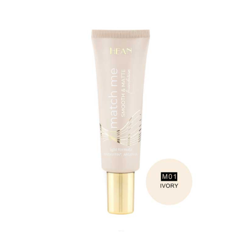 Hean - Base Matte Match Me - M01: Ivory