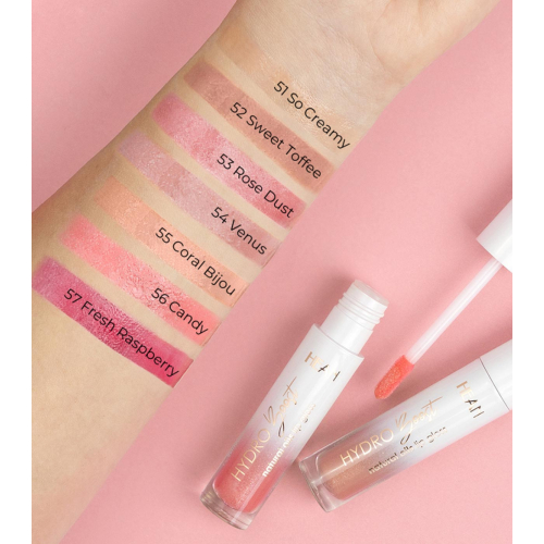 Hean - Brilho labial com óleos naturais HYDRO Boost - 53: Rose Dust