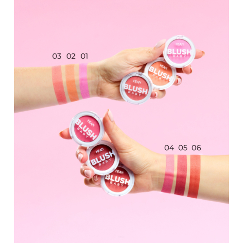 Hean - Blush em pó Blush Baby - 04: Rose