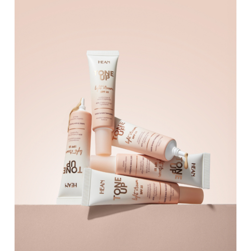 Hean - Creme facial tonificante colorido Tone Up SPF15 - T04: Warm