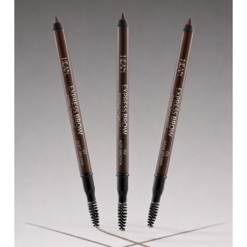 Hean - Lápis de sobrancelhas Express Brow - 03: Dark Brown