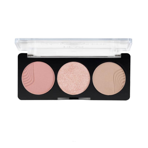 Hean - Paleta de rosto Glow Nude Palette - Dayglow