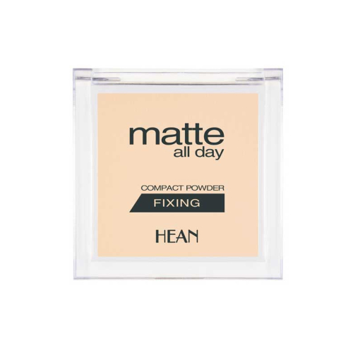 Hean - Pó fixador Matte all Day Compact Powder - 500: Soft Beige