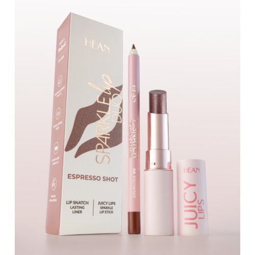 Hean - Conjunto de lábios Sparkle Lip Duo - Espresso Shot