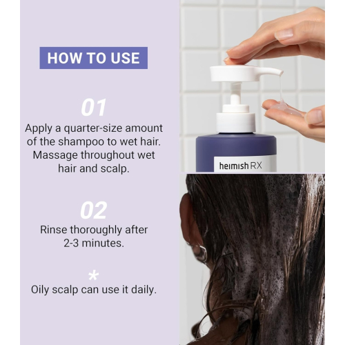 Heimish - *Heimish RX* - Shampoo Revitalizante Amino Biotin